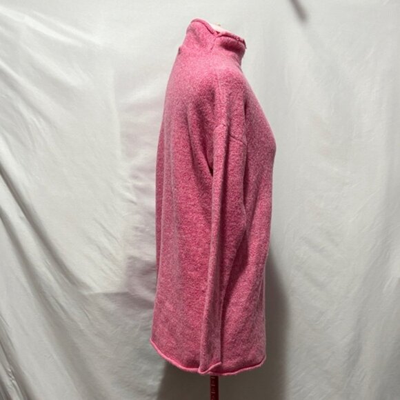 Cupcakes and Cashmere Pink Turtleneck Sweater - Picture 3 of 7
